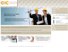 Tablet Screenshot of consultingcontrol.com